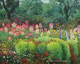 Nature Canvas Paintings - Nature Garden by Terry xu